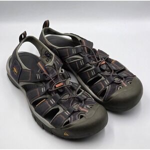 KEEN Waterproof Sandals Men's Size 13 Gray Bungee Lacing